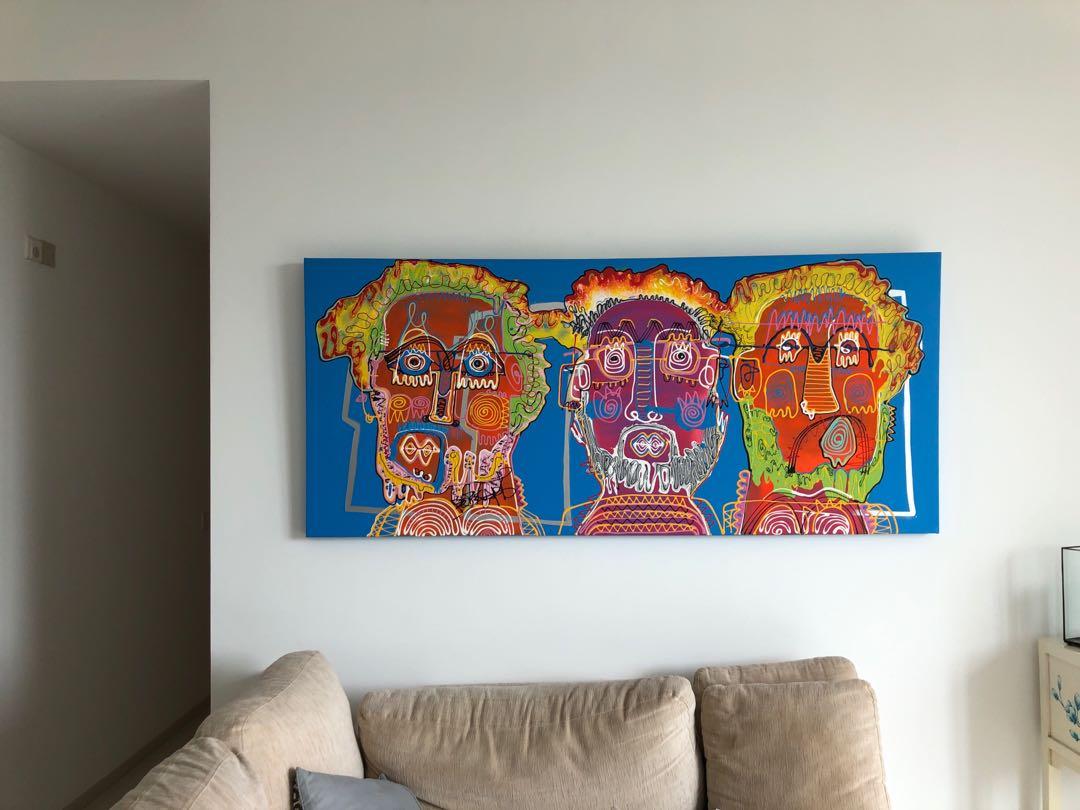 Painting From Jakkrit Chewapanya Aka Popkapi Design Craft Art Prints On Carousell