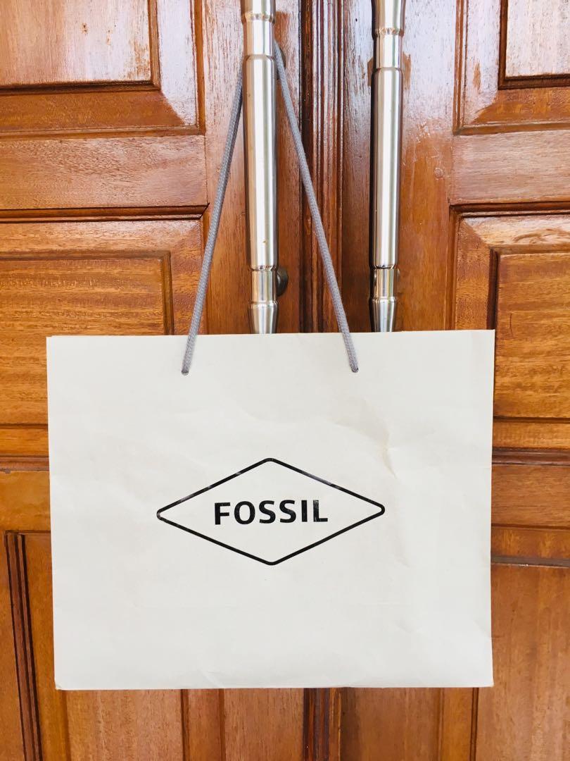 Paper sales bag fossil