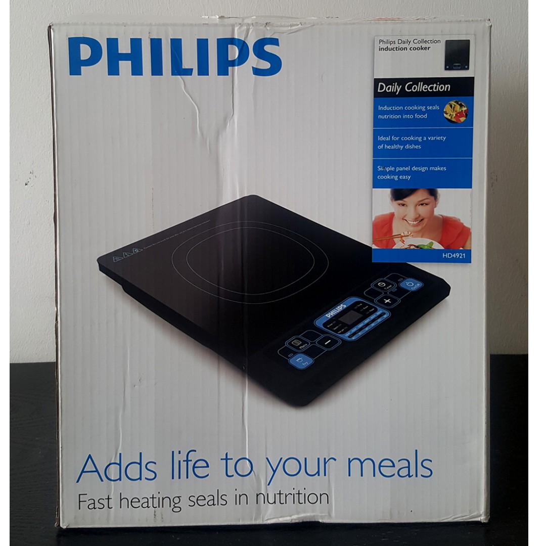 Philips Induction Cooker HD4921, TV & Home Appliances, Kitchen