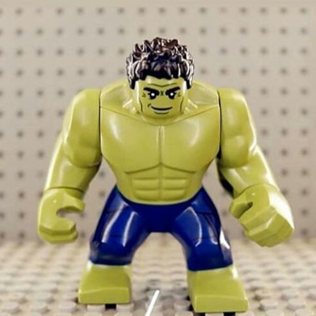 Po Lego Avengers Endgame Avengers 4 Hulk Minifigure Bigfig Factory Sealed Toys Games Bricks Figurines On Carousell