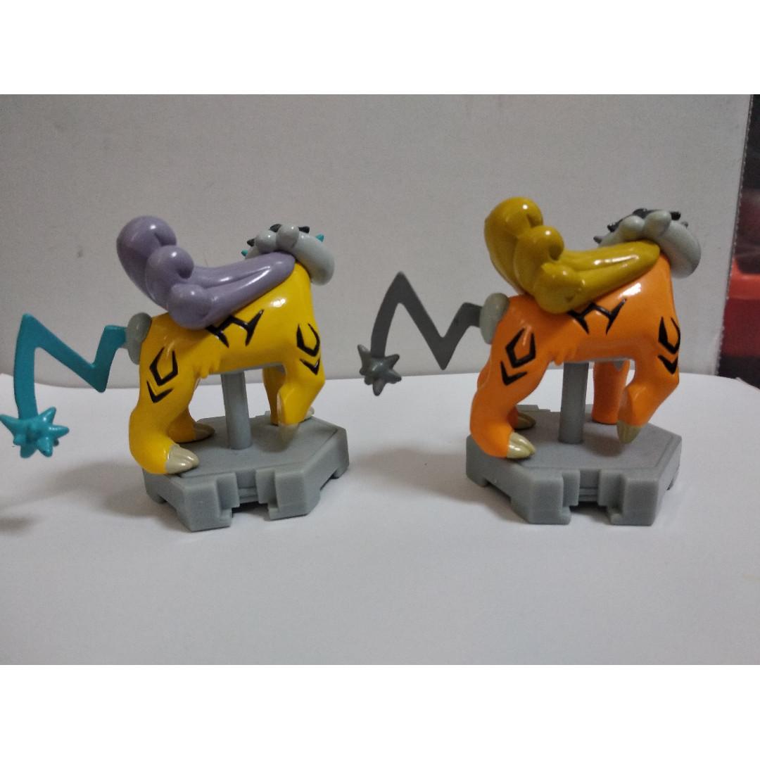 Pokemon Moncolle Plus Shiny Raikou Lottery Prize + Raikou Figure, Hobbies &  Toys, Toys & Games on Carousell