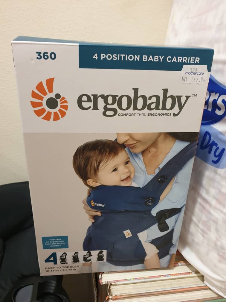 Preloved outlet ergobaby 360