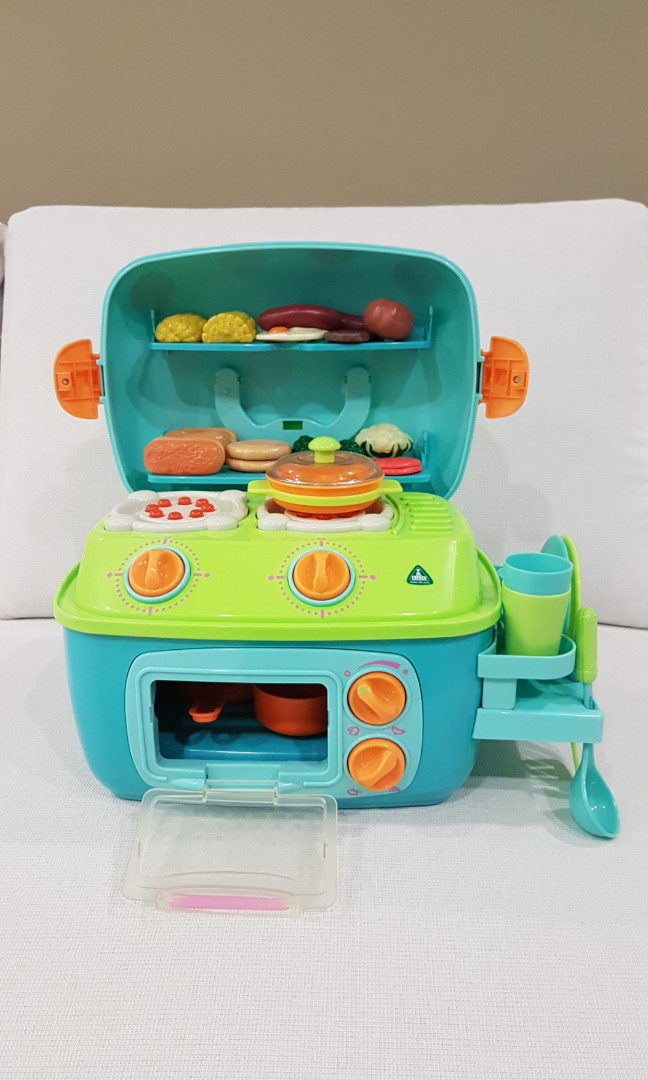 Pristine ELC Toy Stove/Oven/BBQ Kitchen Set, Babies & Kids, Baby