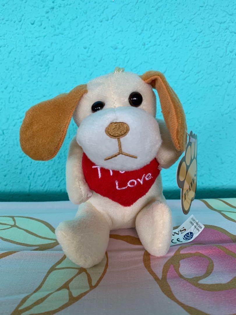 puppy toy with heart beat