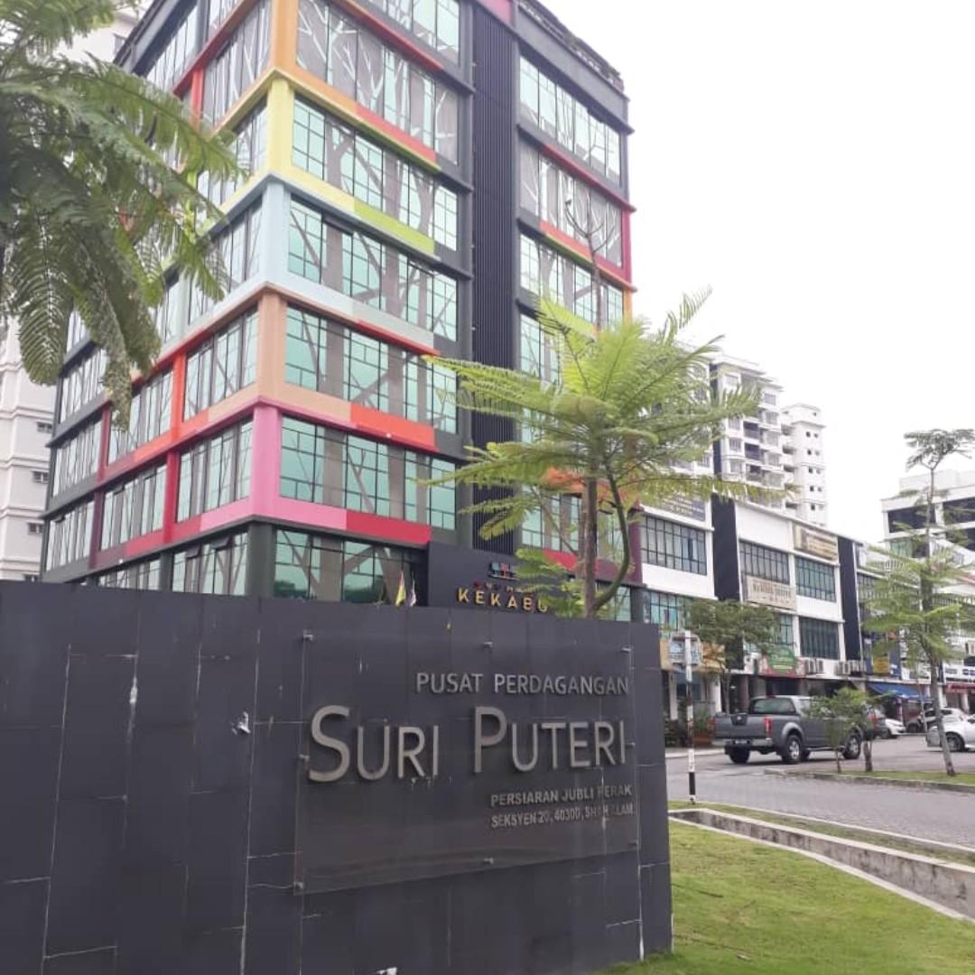 Pusat Perdagangan Suri Puteri, Seksyen 20, Shah Alam, Office Facing