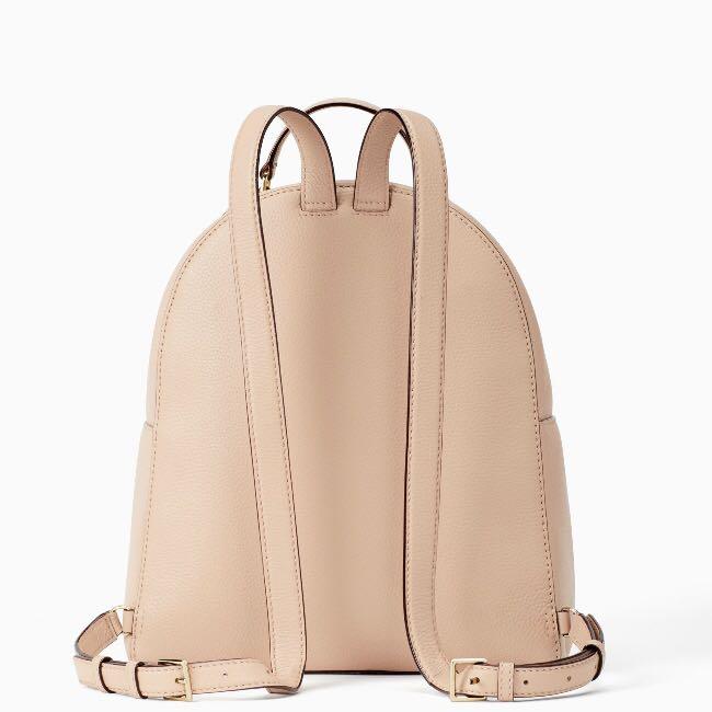 SALE Kate Spade Jackson Street Large Keleigh Backpack Ginger Tea Light Brown Nude Beige