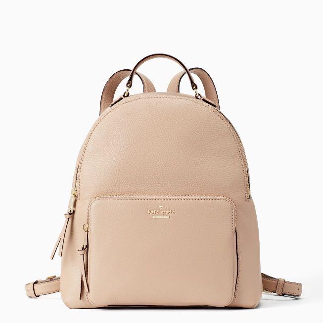 SALE Kate Spade Jackson Street Large Keleigh Backpack Ginger Tea Light  Brown Nude Beige, Women's Fashion, Bags & Wallets, Cross-body Bags on  Carousell