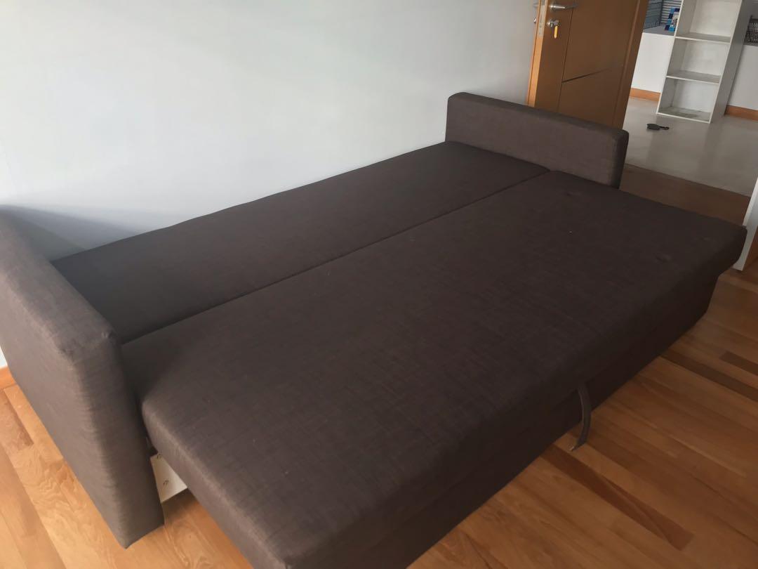 Sofa bed (Category: Sofas) located in Singapore. Submitted by naokowada (Listing ID 207472880, Image 3). Description: This is a sofa bed of IKEA, bought two years ago. Hight 65cm Wide 230cm Sheet Depth 90cm Please collect by yourself. (Please arrange your delivery service) There will be additional charges if you want me to arrange a courier service..