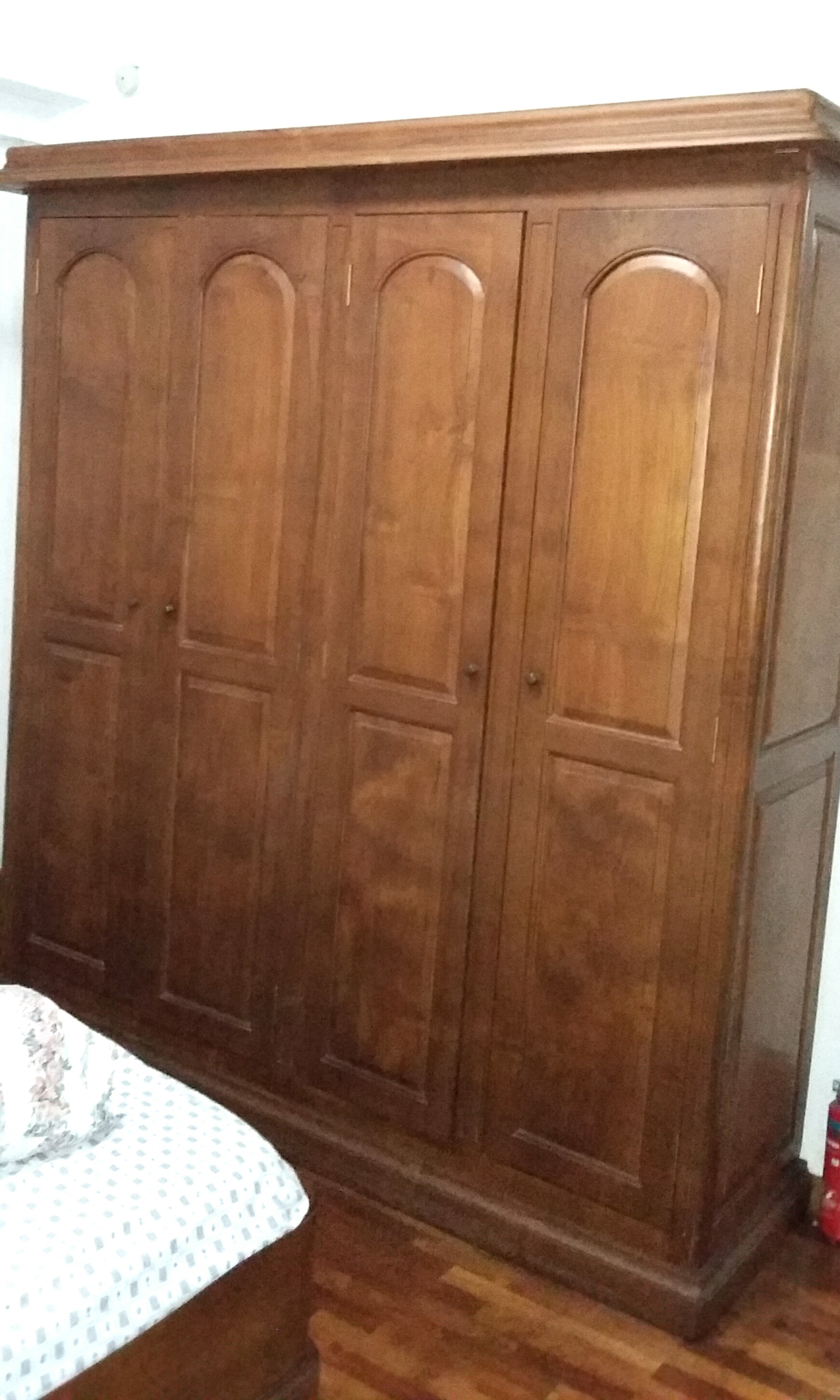 Solid Teak Bedroom Set, Furniture & Home Living, Furniture, Tables & Sets on Carousell
