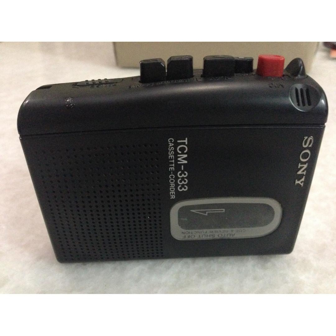 Sony Walkman. Reproductor de cassette compacto de cinta de audio