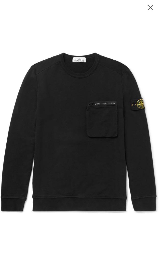 Stone island moss sweatshirt clearance