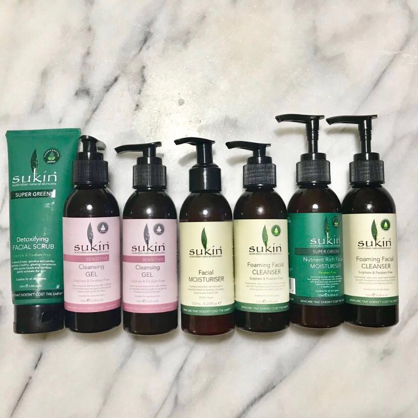 sukin sensitive cleanser