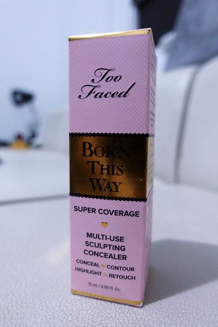 Too Faced Born This Way Multi-Use Sculpting Concealer (Category: Makeup) located in Taguig. Submitted by myopenclosetmnl (Listing ID 194269214, Image 1). Description: Shade: Honey Brandnew and unopened Bought at SephoraPH.
