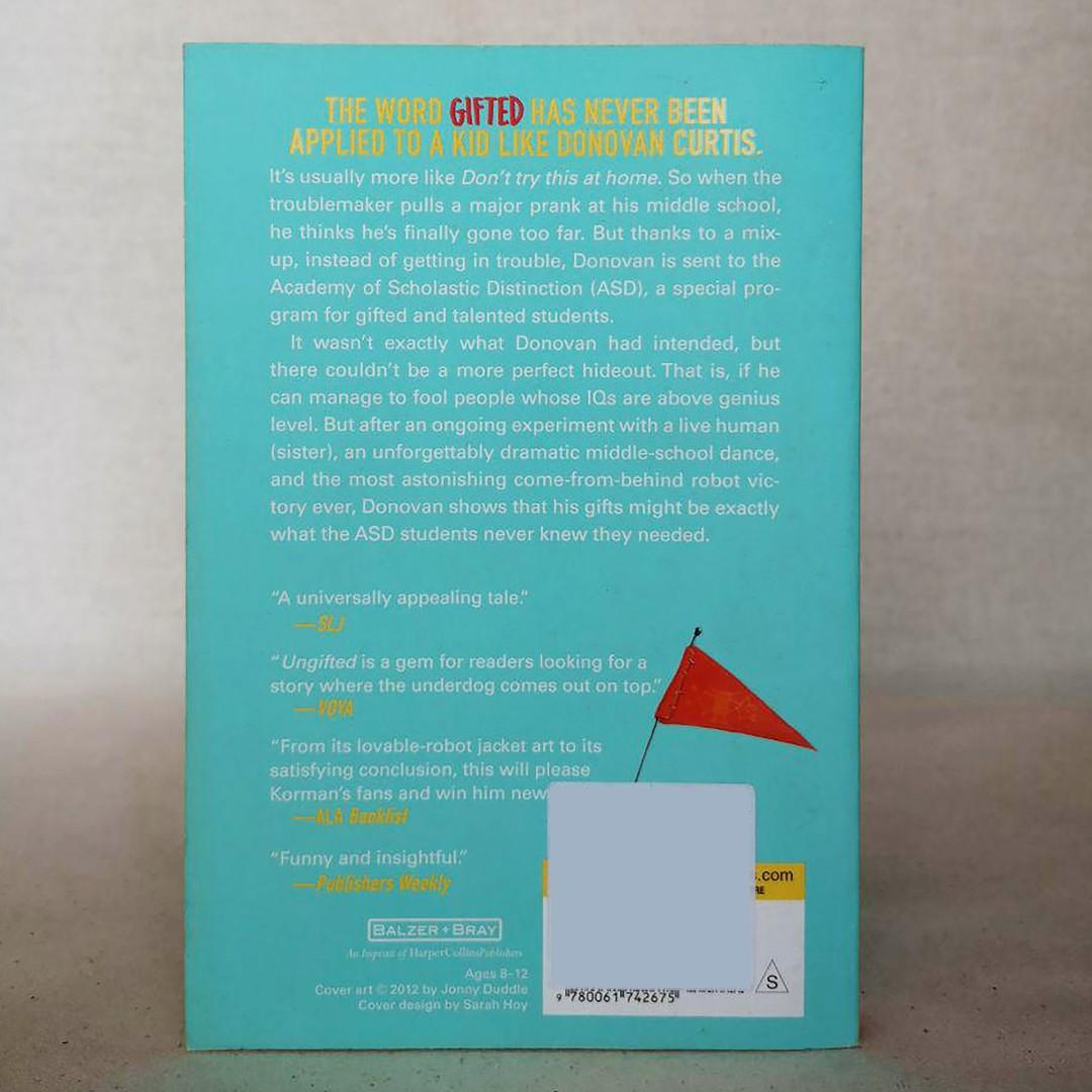 Mfeb20 Ungifted Gordon Korman Books Stationery Books On Carousell