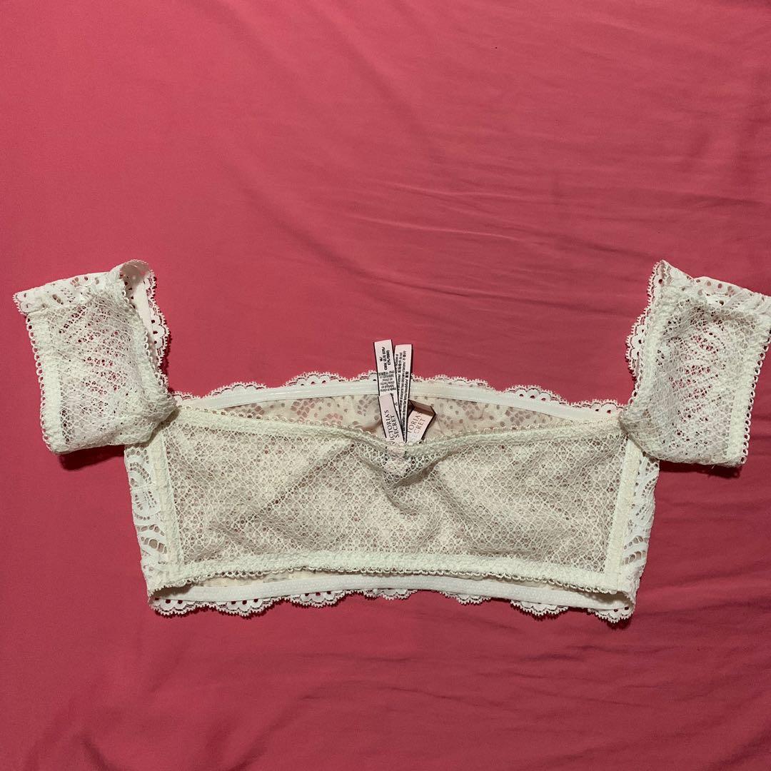 OFF SHOULDER LACE BRALETTE