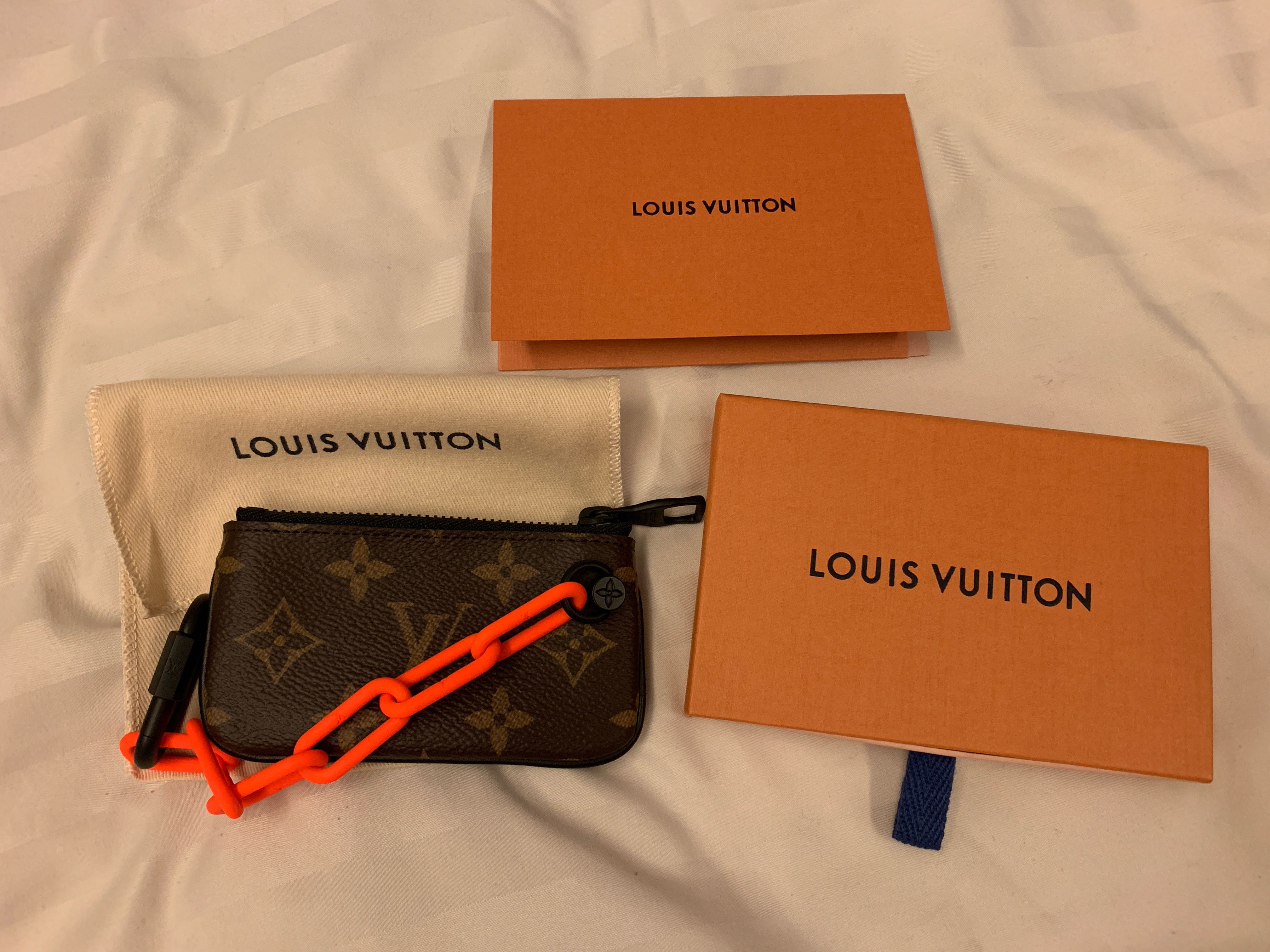 Virgil Abloh Louis Vuitton Pochette Cles Solar Ray, Women&#39;s Fashion, Bags & Wallets, Others on ...