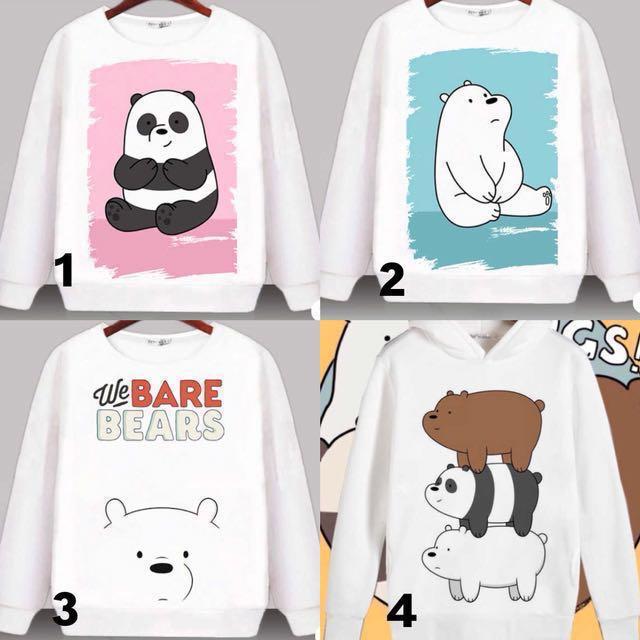 Sweatshirt we deals bare bears