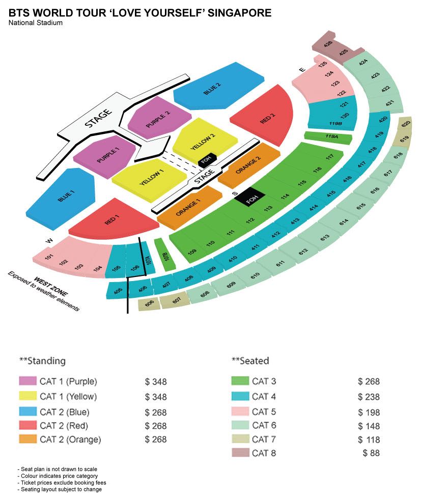 Wtb Urgent Looking For 2x Cat 6 Bts Concert Tickets For The Ly Tour Entertainment Events Concerts On Carousell