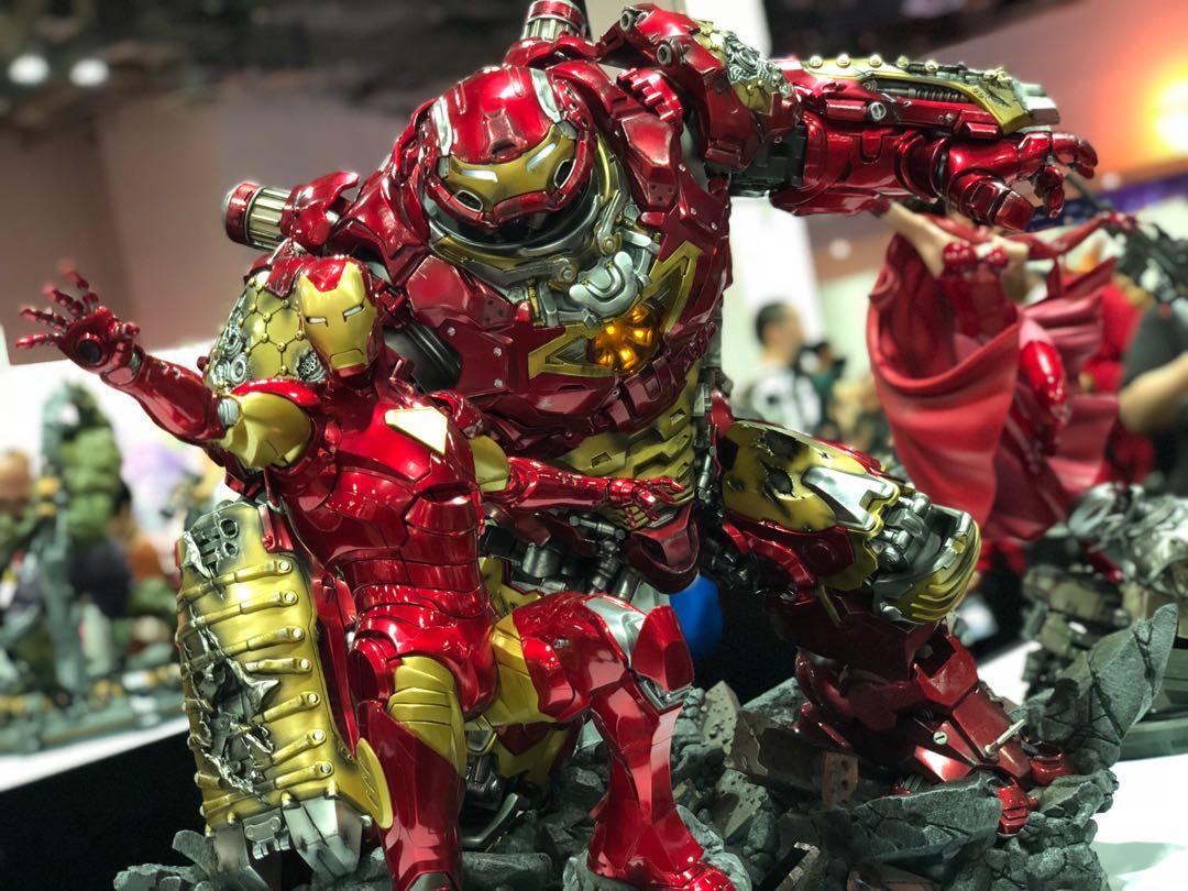 xm studios hulkbuster statue
