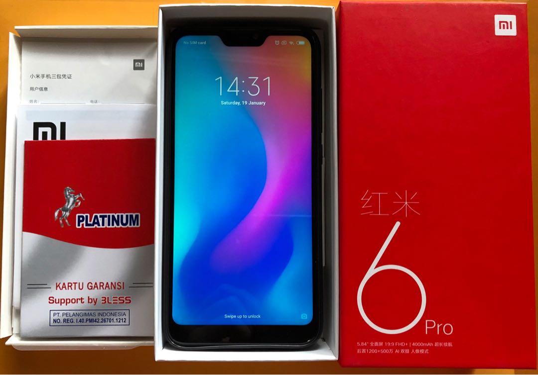 Get Wallpaper Xiaomi Redmi 6 Pro 4 32 Used Telepon Seluler Tablet Ponsel For Android Free
