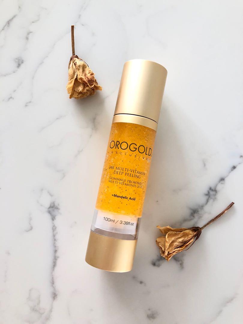 orogold multivitamin deep peeling