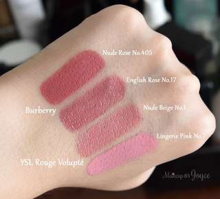 burberry english rose lipstick