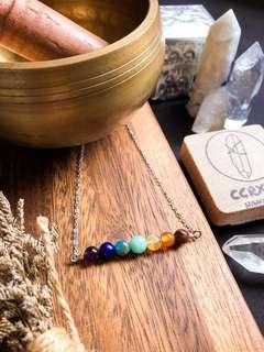 Chakra Alignment Bar Necklace
