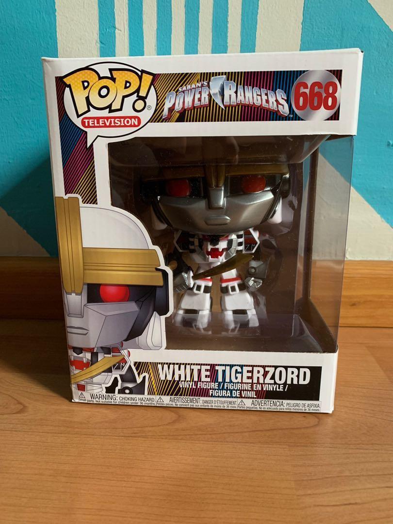 White tigerzord funko pop top
