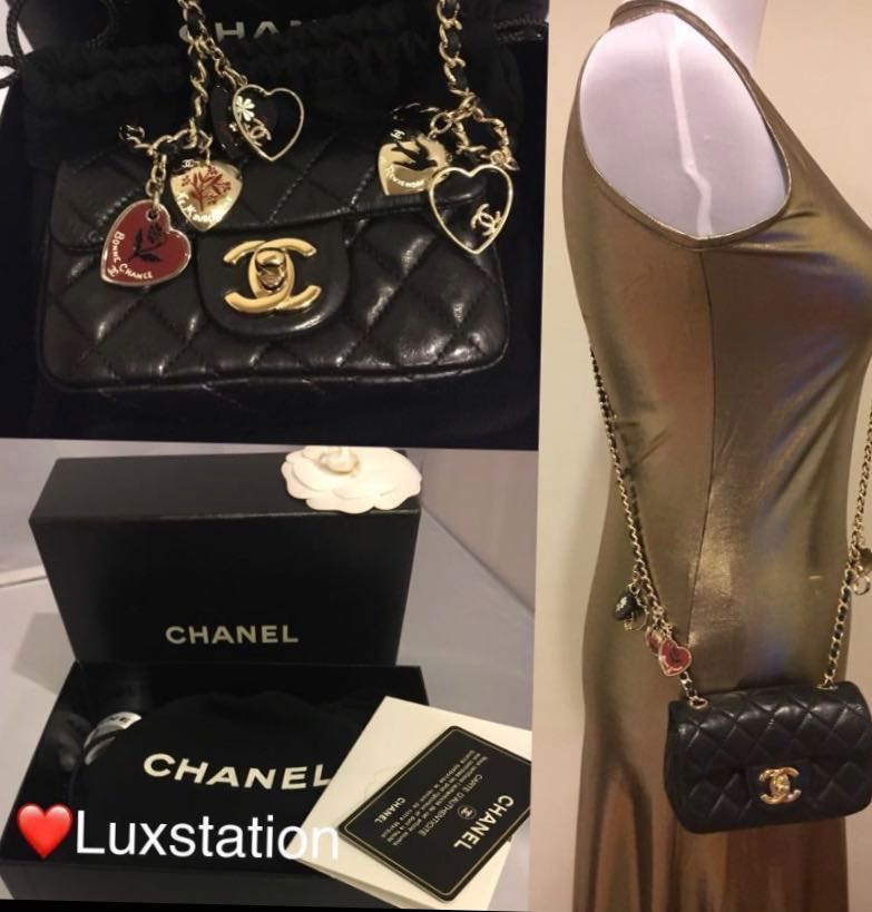 Limited Edition Chanel Bonne Chance Timeless Pochette Single