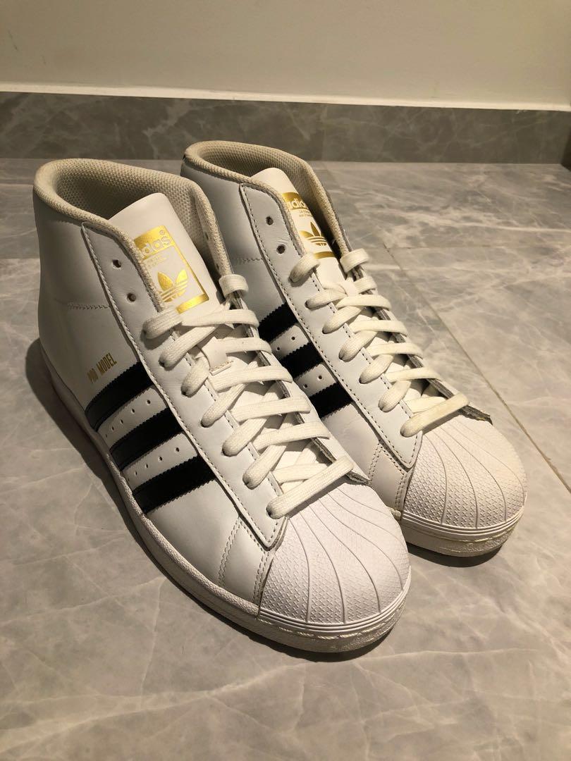 Airlines shade Conclusion Adidas Pro Model High Cut, Men's Fashion, Footwear, Sneakers on Carousell