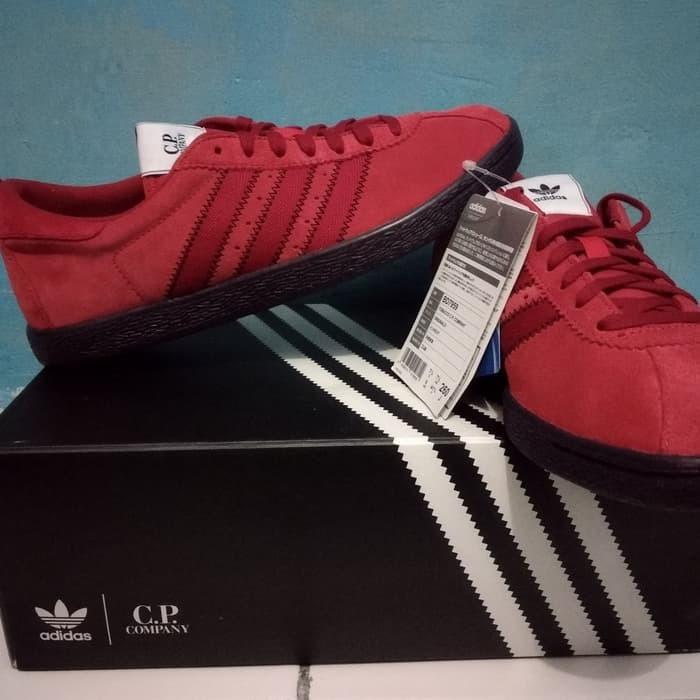 cp company adidas tobacco