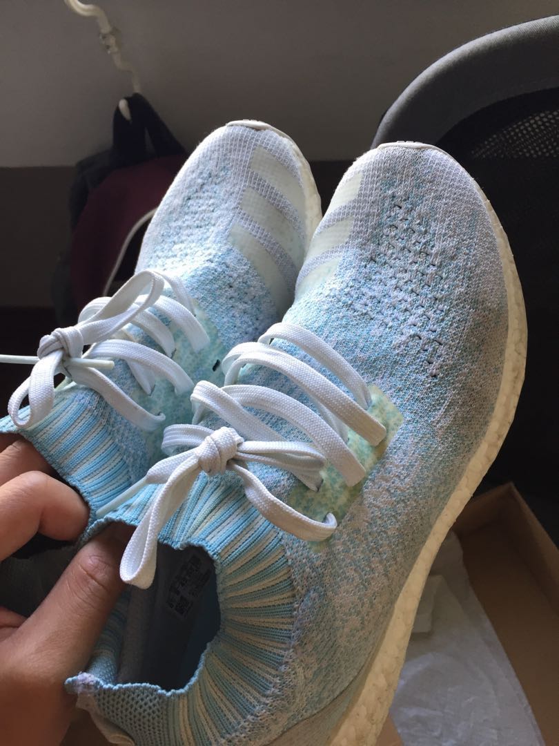 ultra boost uncaged parley icey blue