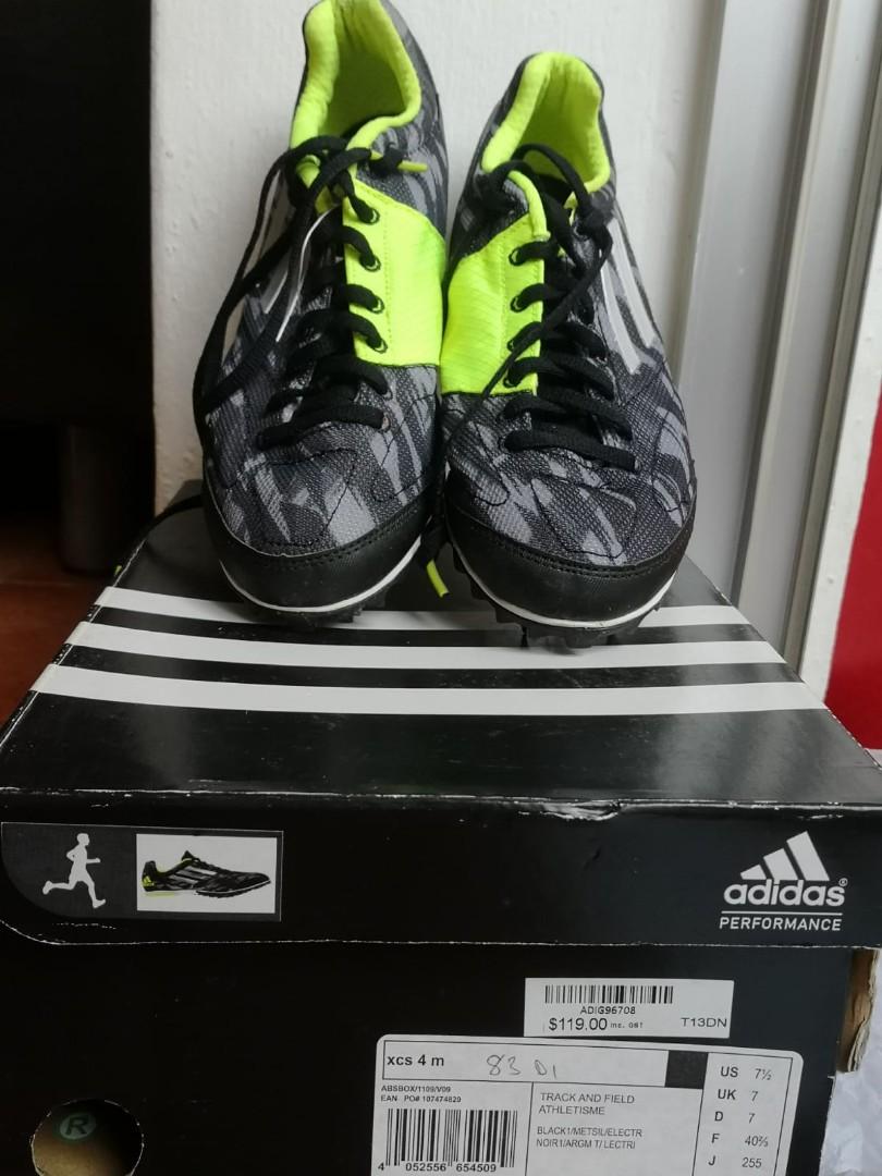 Adidas XCS 4 M Track and Field Running Spikes Shoes Men