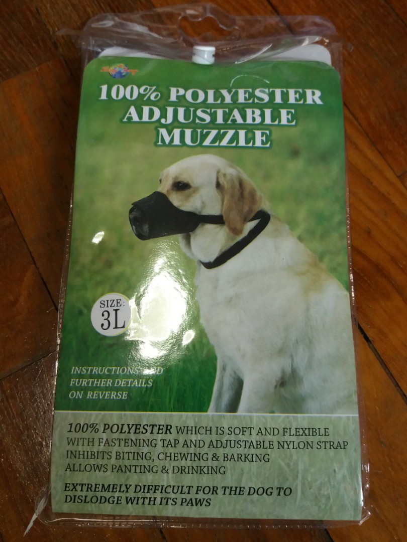 adjustable dog muzzle