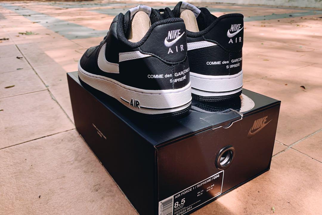 Air force 1 low supreme x comme des garcons (2018) 2025
