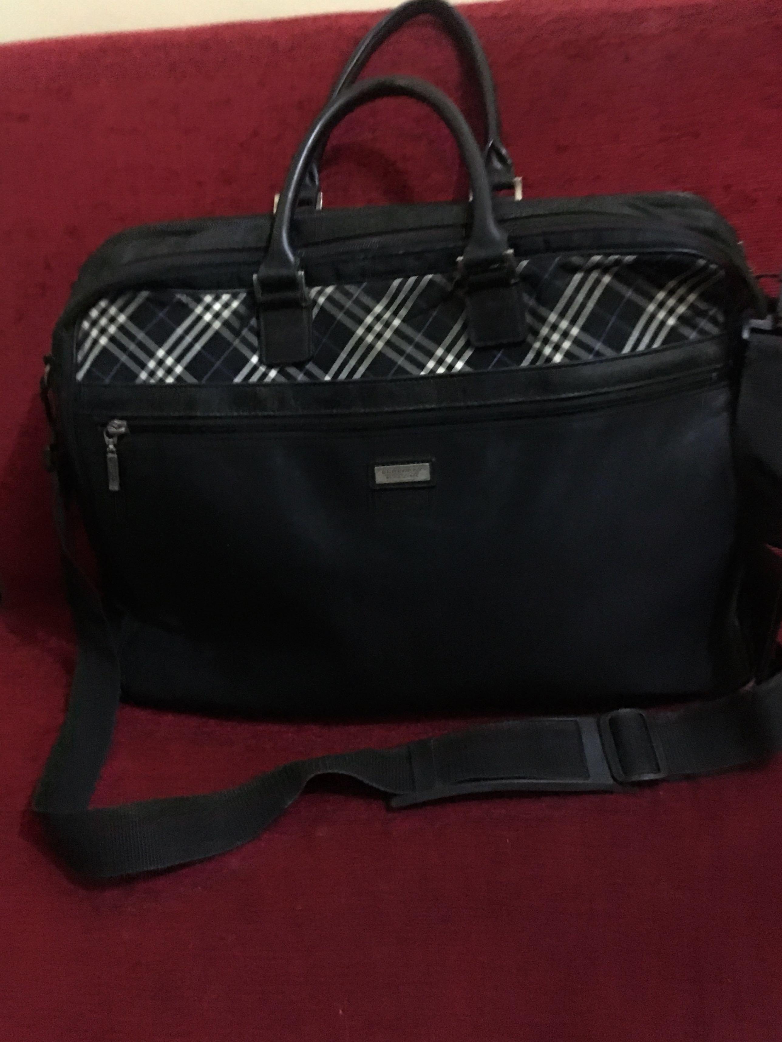 burberry laptop bag women's