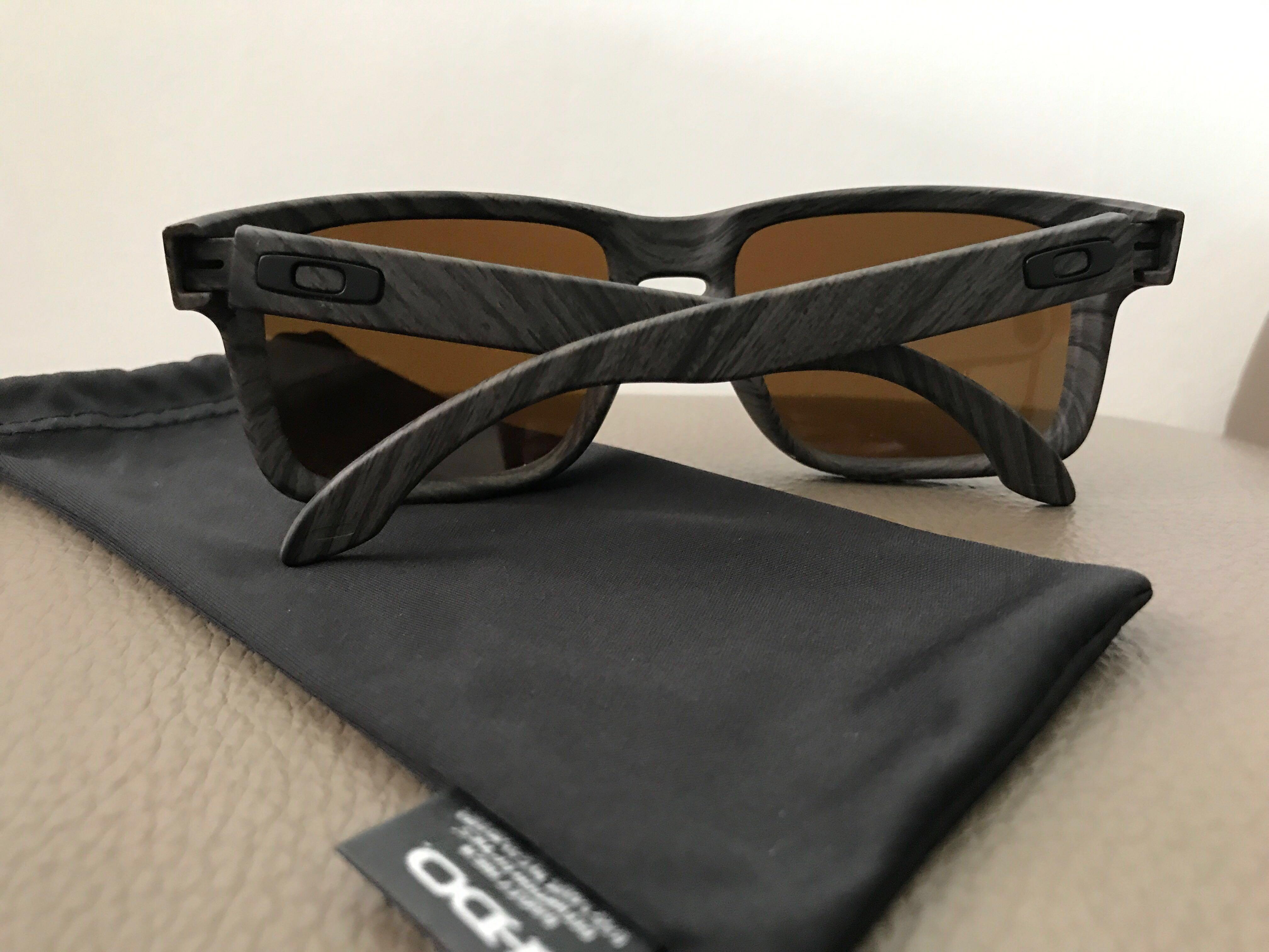 Wood Grain Prizm Black Polarized Holbrook Oakley Holbrook