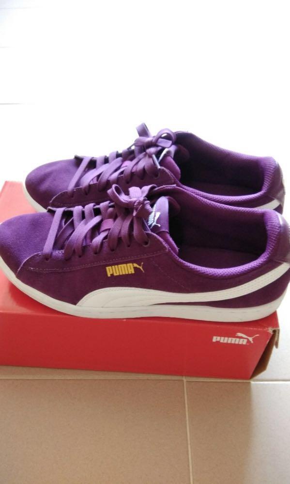 Authentic Puma Vikky Soft Foam Sneakers Royal Purple Women s