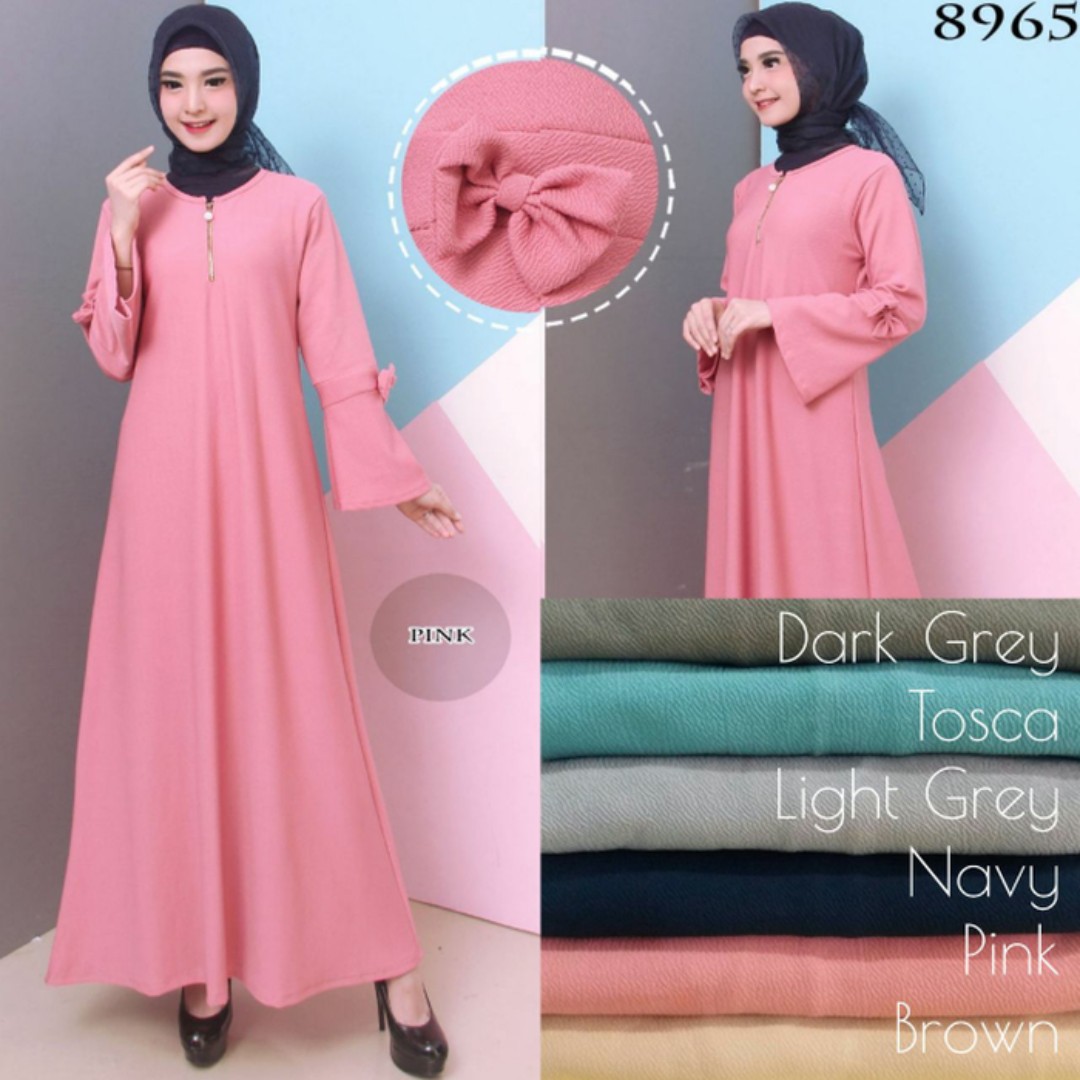 BAJU GAMIS WANITA Lingkar Dada 96 Cm Stretch Sampai 100cm Panjang