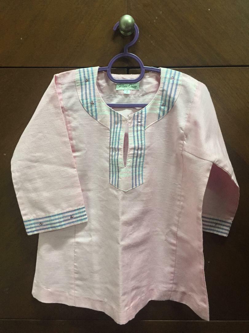 Baju Kurung Omar Ali Babies Kids Girls Apparel 1 To 3 Years On Carousell