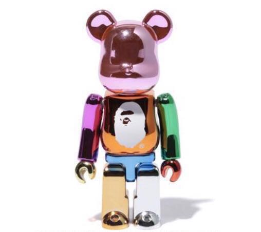 bearbrick chrome
