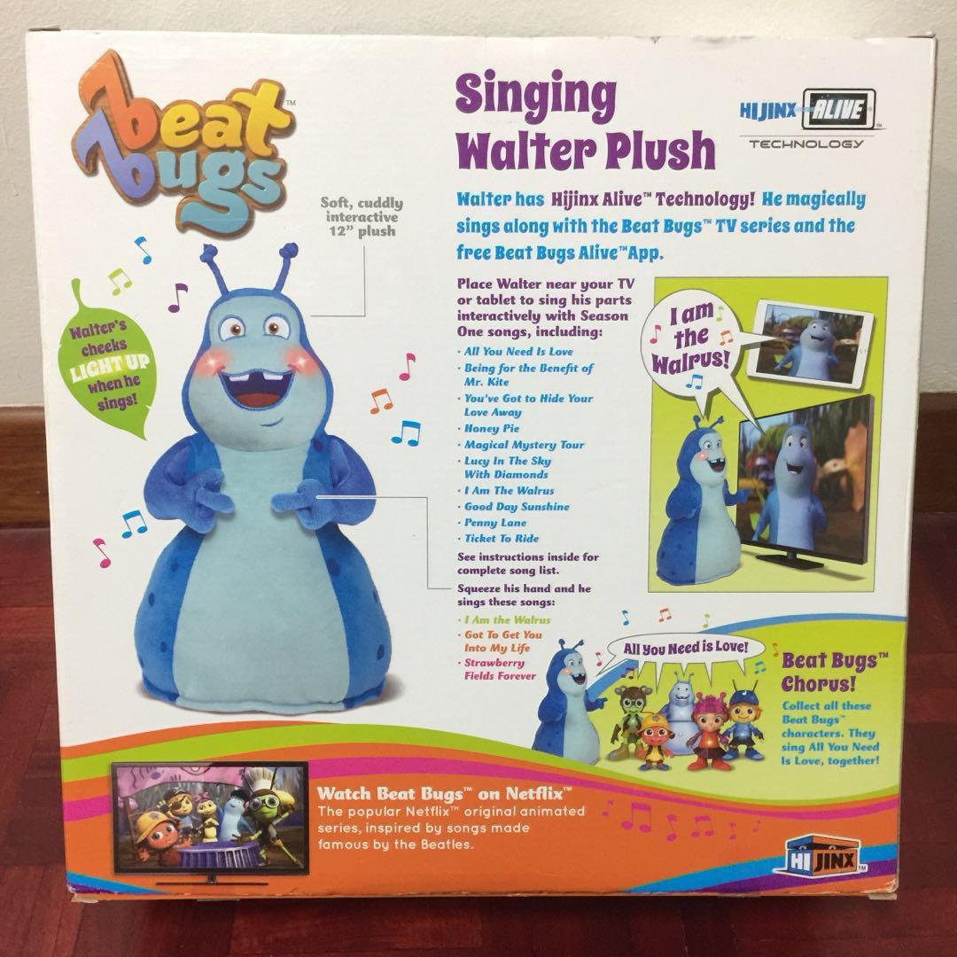 Singing walter plush sales