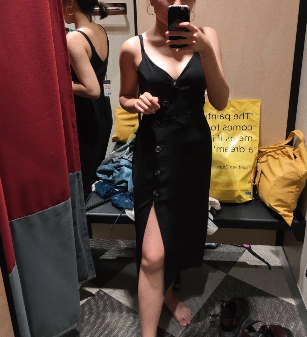 primark black dress
