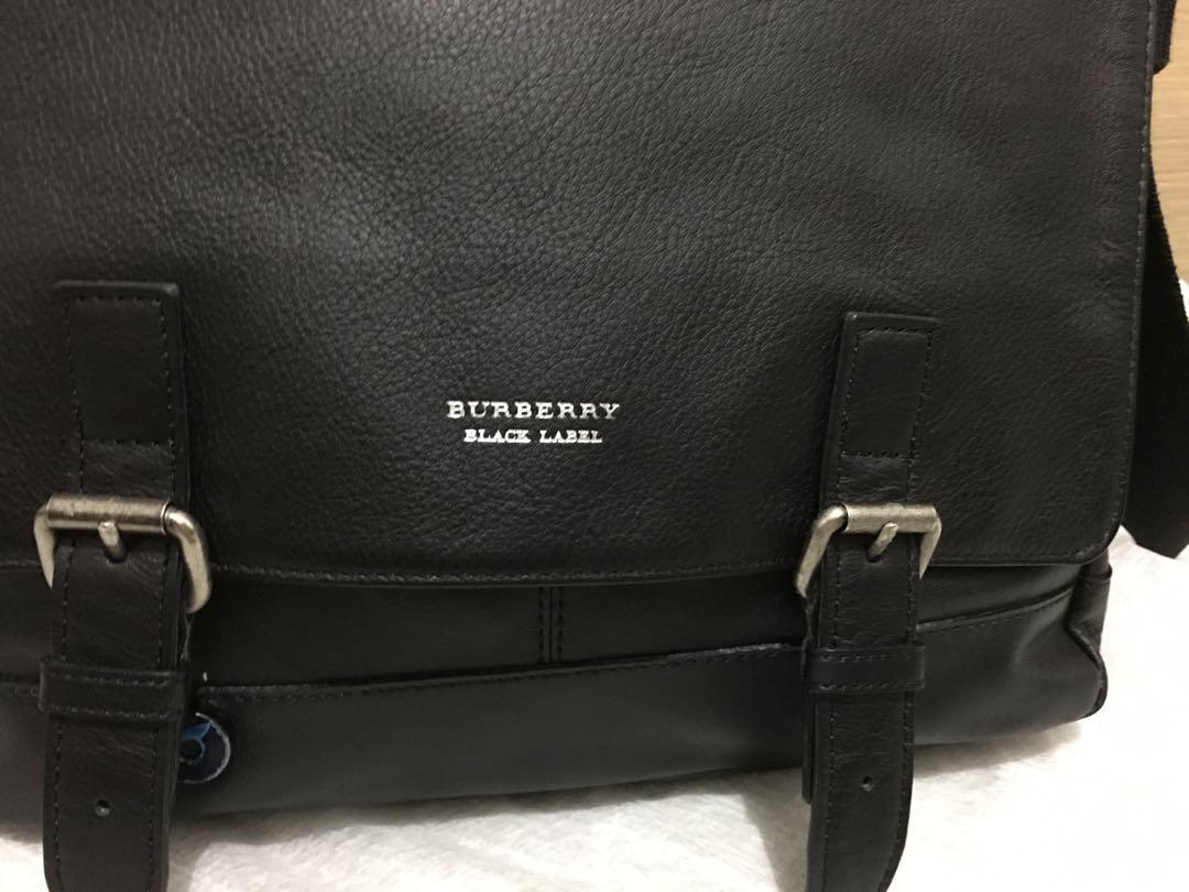 Burberry Black Label messenger bag, Men's Fashion, Bags, Sling Bags on