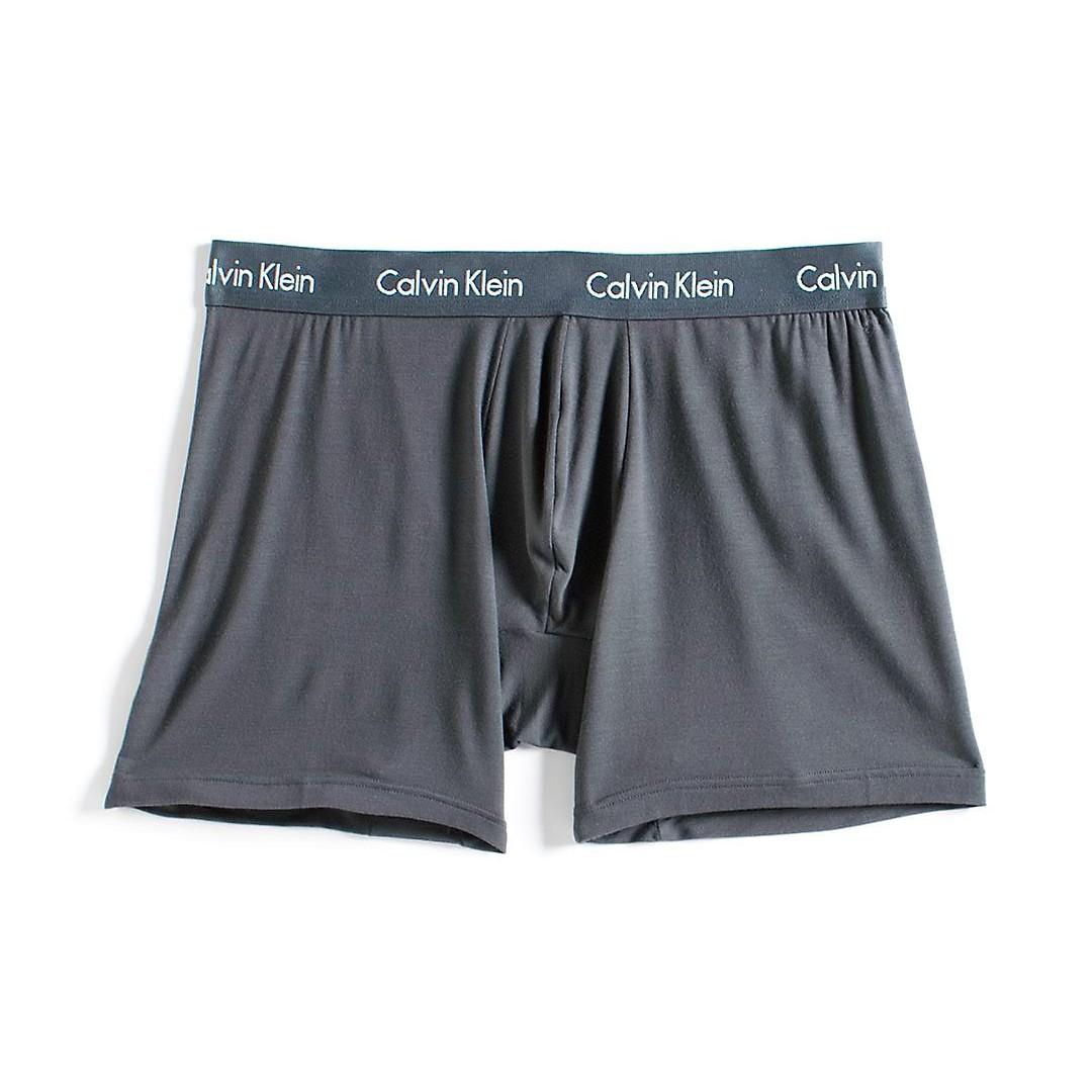 calvin klein men's micro modal trunk