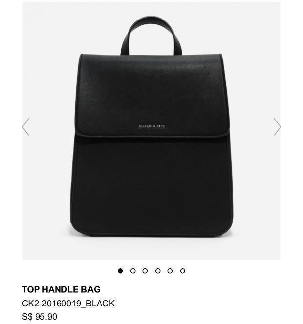 charles and keith backpack