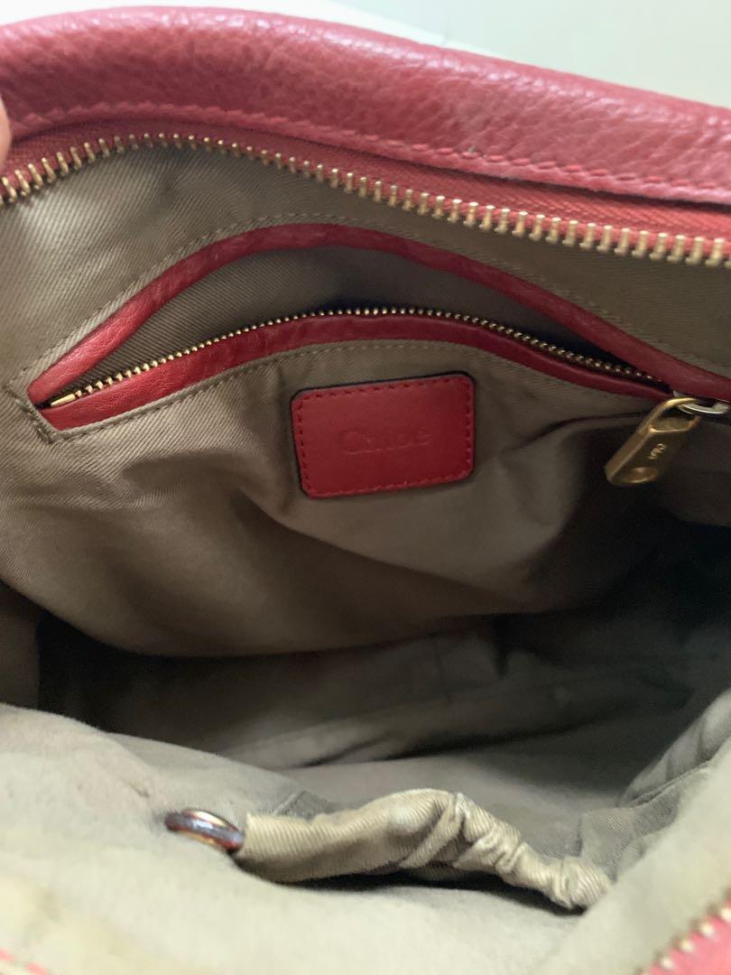Chloe marcie bag red online