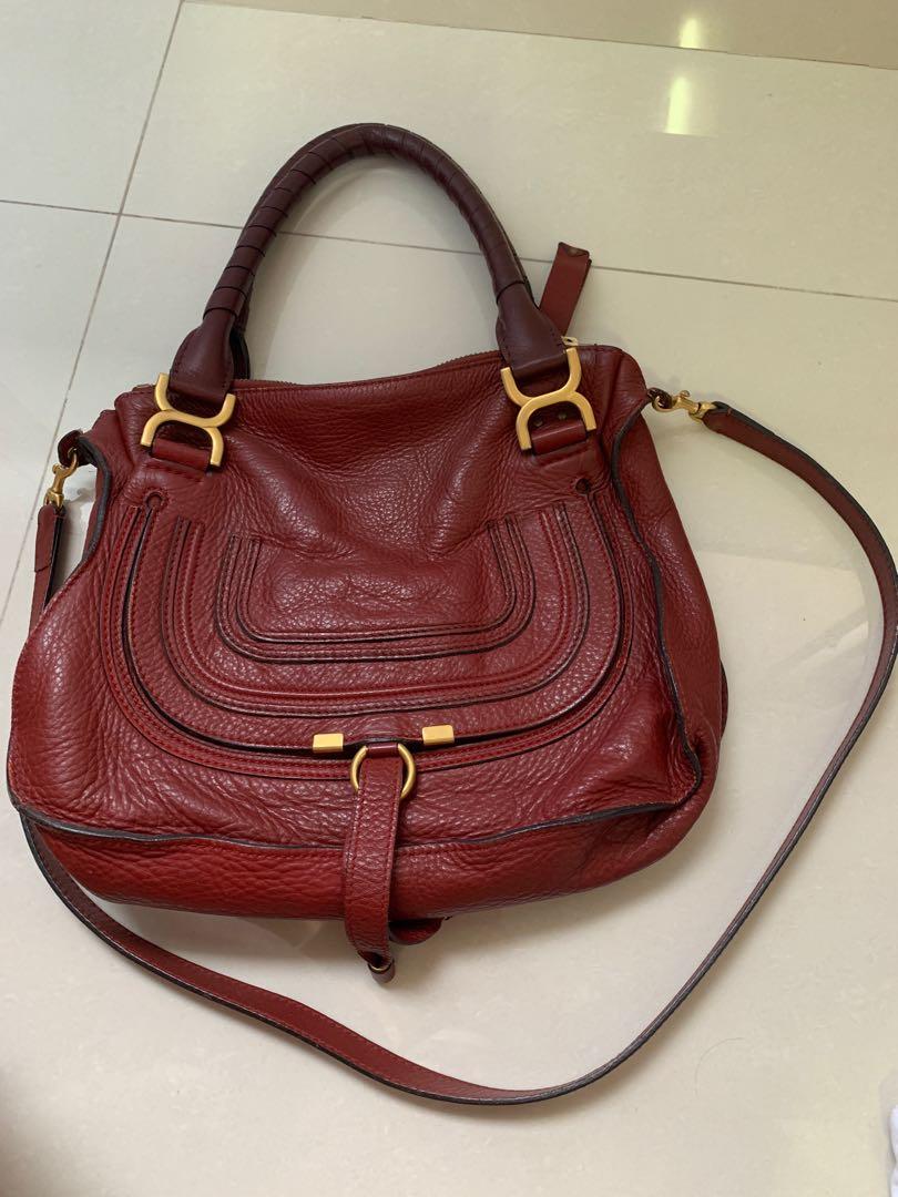 Chloe Marcie Medium in Red