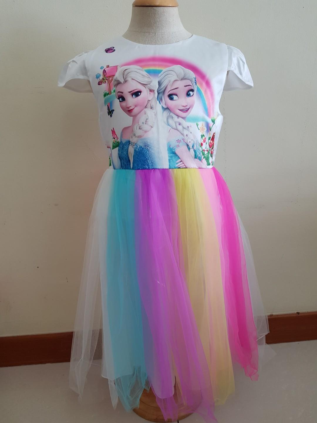 Elsa multicolor dress best sale