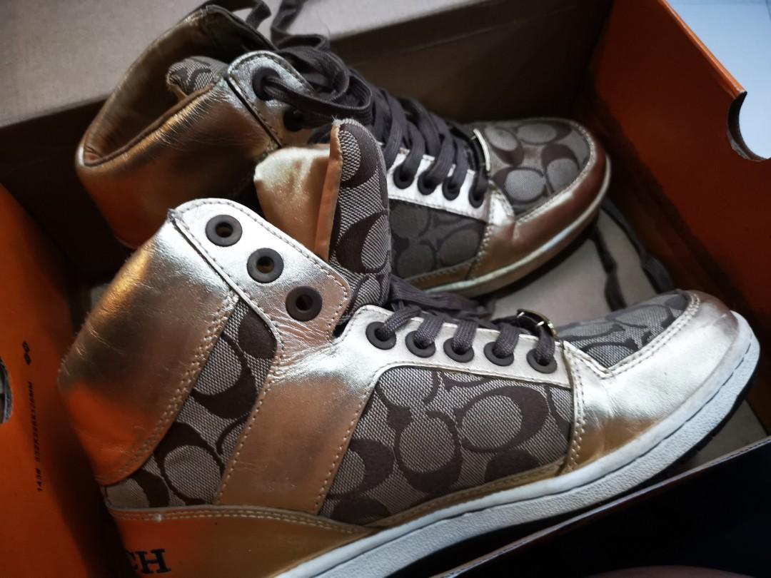 Coach norra high top sneakers online